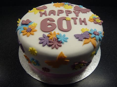 In celebration of the theme of the 60th birthday party, this is certainly a great gift to make the sixty year old woman feel young again! birthday cakes for women | 60th Birthday Cakes for Women Happy 60th Birthday Cake for Woman ...