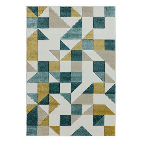buy asiatic sketch geo rectangle rug 160x230cm rugs argos