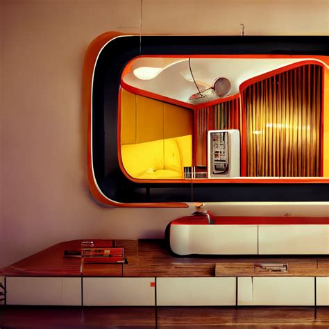 Midjourney Prompt Retro Futurism Interior Home Design Prompthero