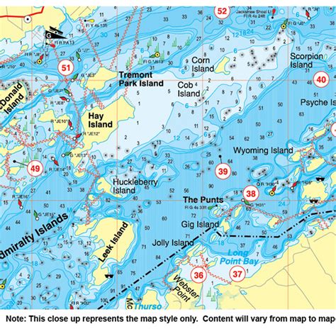 Black Lake Fishing Map Wholesale Marine