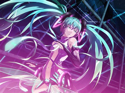 Hot Anime Girl Hatsune Miku Vocaloid Poster My Hot Posters