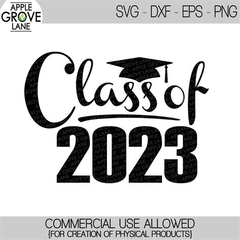 Class Of 2023 Svg Graduation Svg 2023 Svg 2023 Etsy Canada