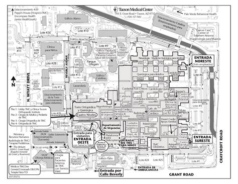 Maps And Directions Tucson Arizona Az Tucson Medical Center