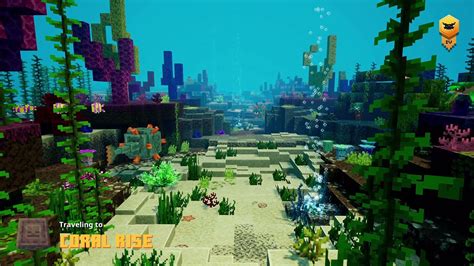 Minecraft Dungeons But Its Underwater Hidden Depths Youtube
