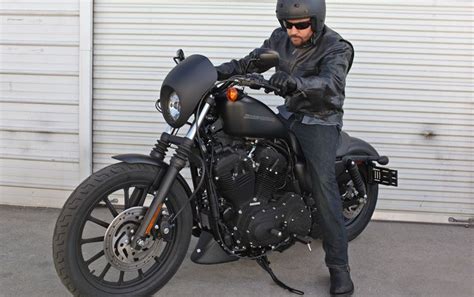 It's a sportier motorcycle with a strong engine and some badass styling. Dark Custom™ Iron 883™ | Dark Custom™ Motorcycles | Harley ...