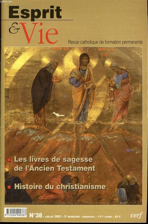 1h 37min | 9 may 2001 (france). ESPRIT ET VIE (bimenstruel catholique de formation ...