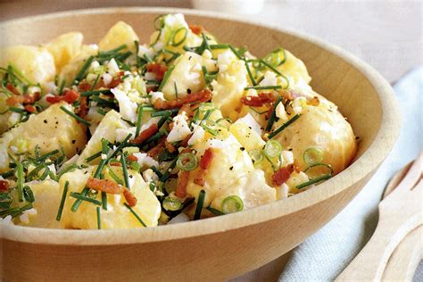 Tender potatoes, crunchy celery, mustard, eggs, and a creamy dressing make this side dish a family favorite. fancy potato salad