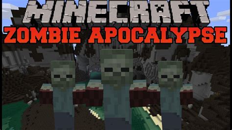 Minecraft Mod Showcase Zombie Apocalypse Mod Youtube