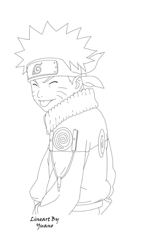 Naruto Lineart By Xxyuanoxx On Deviantart