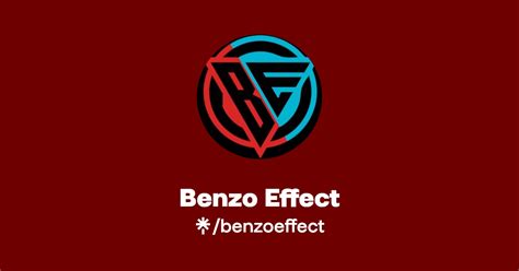 Benzo Effect Twitter Instagram Facebook Twitch Linktree