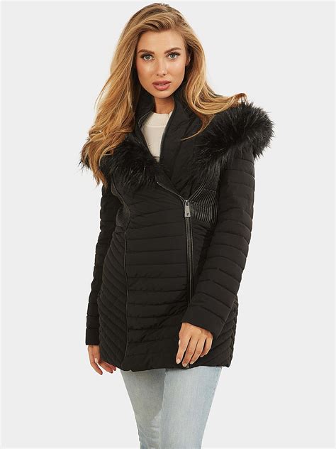 New Oxana Padded Jacket With Hood Brand Guess — En