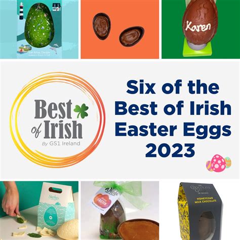 Six Of The Best Of Irish Easter Eggs 2023 Gs1 Ireland