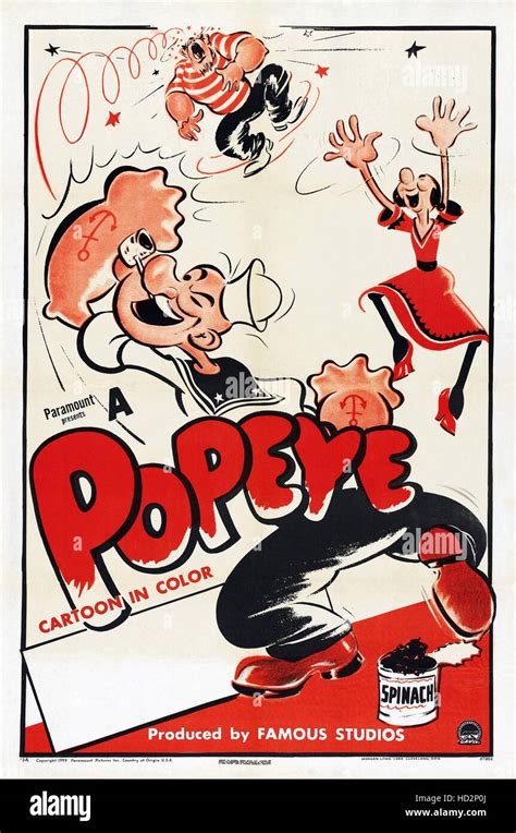 Popeye Animation High Resolution Stock Photography And Images Alamy