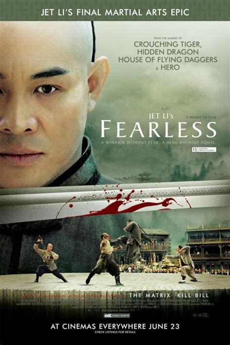 Huo yuanjia was china's bekendste vechter aan het eind van de 19e eeuw. The movie "Fearless" with Jet Li | The Treasure Within ...