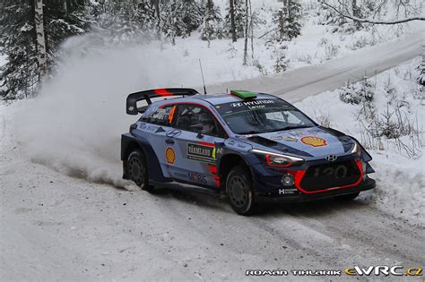 Paddon Hayden − Kennard John − Hyundai I20 Coupe Wrc − Rally Sweden 2017