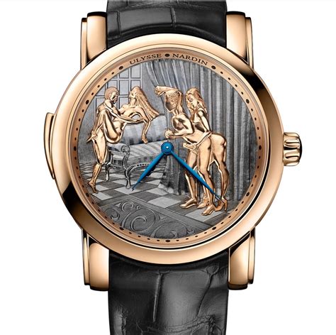 Erotic Watch Ulysse Nardin S Nsfw Classic Voyeur Slaylebrity