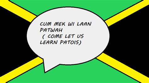 Teach 10 You Patwah Or Patois Phrases By Alexjabez Fiverr