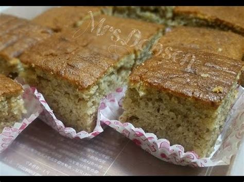 Lalu panggang lagi selama 25 menit. Resep kue pisang Banana Cake - YouTube
