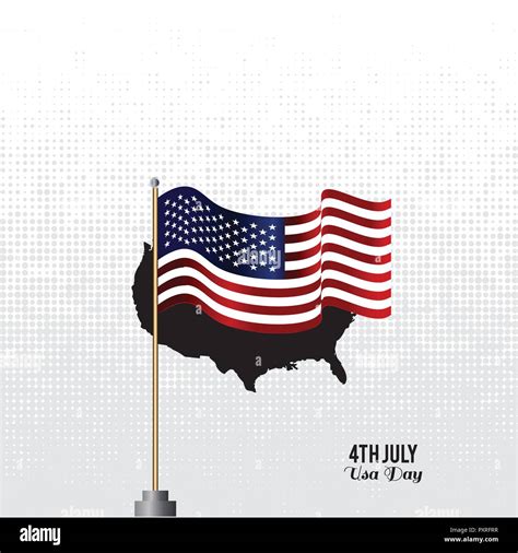 American Independence Day Design Card Vector Stock Vector Image And Art Alamy