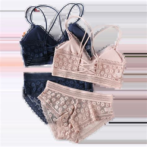 women lace bra set seamless underwear backless bralette sexy lace top lingerie bra and brief