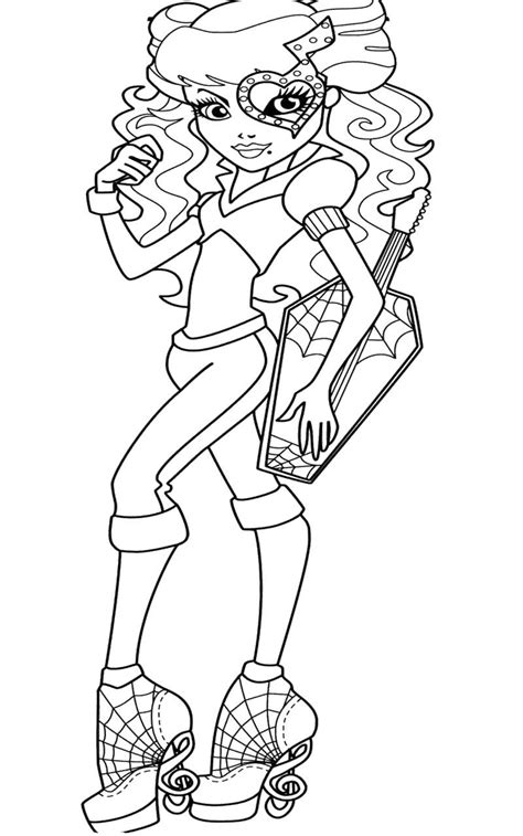 Monster high students come from. coloringkidz.com | Coloring pages, Owl coloring pages ...