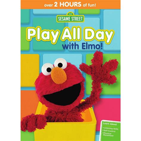 In this full episode, elmo and zoe are playing the healthy food game! Sesame Street: Play All Day with Elmo! (dvd_video) | Elmo, Play, Freeze dance