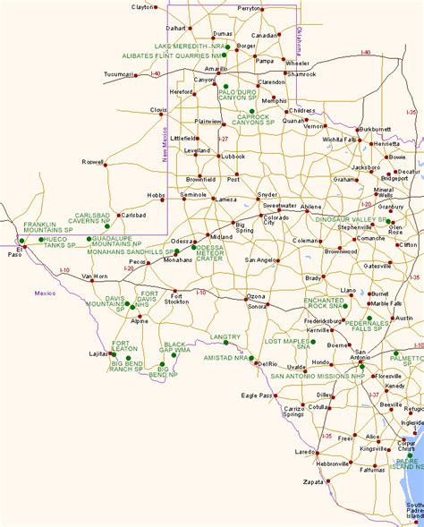 Map Of West Texas Map Of Zip Codes