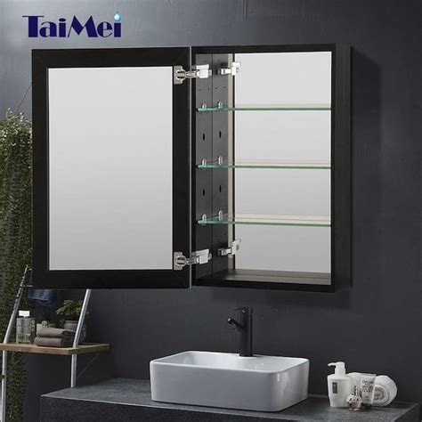 Taimei Bathroom Frame Less Mirror Medicine Cabinet 15 In W X 36 In H X