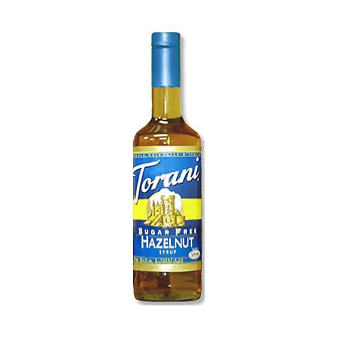 Torani Sugar Free Hazelnut Syrup Ml Bar Mixers Bevmo