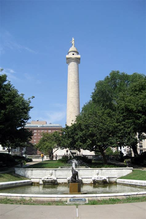 Baltimore Mount Vernon Washington Monument Flickr Photo Sharing