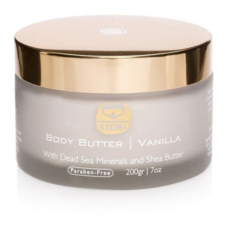 Kedma Body Butter Vanilla Ingredients Explained
