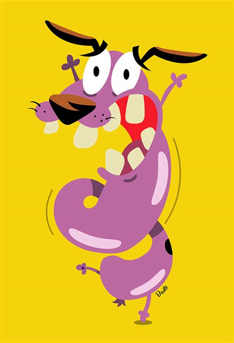 Courage The Cowardly Dog On Behance