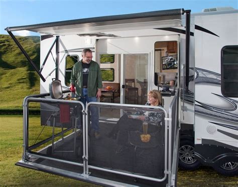 Maybe you would like to learn more about one of these? Inimitable Fifth Wheel Toy Hauler with Outside Kitchen And ...