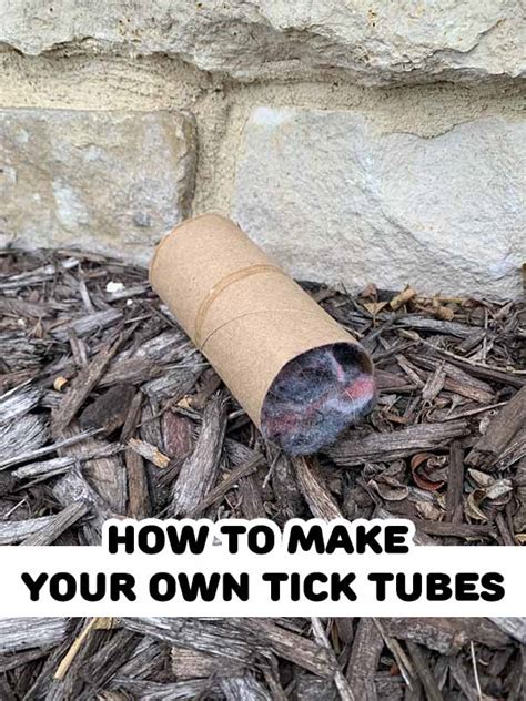 If you live in an area where there are lots of ticks and/or live very close to the woods, it may make sense to use tick tubes to reduce the tick population. How To Make Your Own Tick Tubes - Home Garden DIY