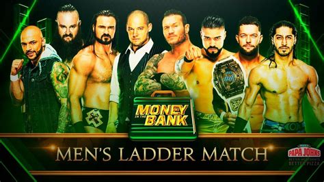 Wwe Money In The Bank 2019 Mens Money In The Bank Ladder Match