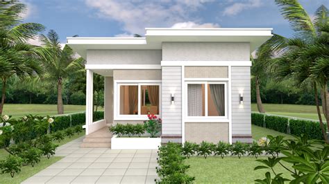 House Design Plans 7x7 With 2 Bedrooms Full Plans Samhouseplans