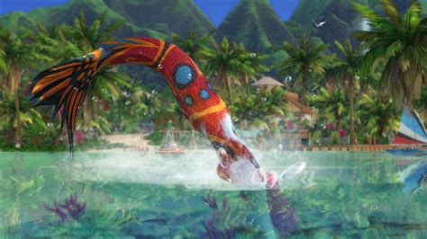 Island Living Mermaid Jump Sims Online