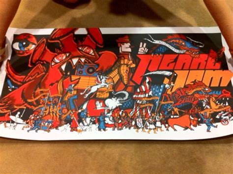 In Terms Of Artwork Which Concert Poster Do You Feel Encompasses All That Is Pearl Jam — Pearl