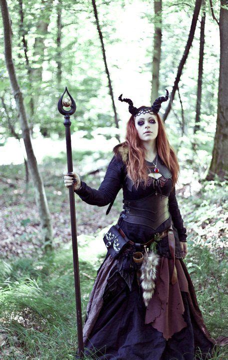 Forest Witch Larp Costume Renaissance Fair Costume Witch Costume