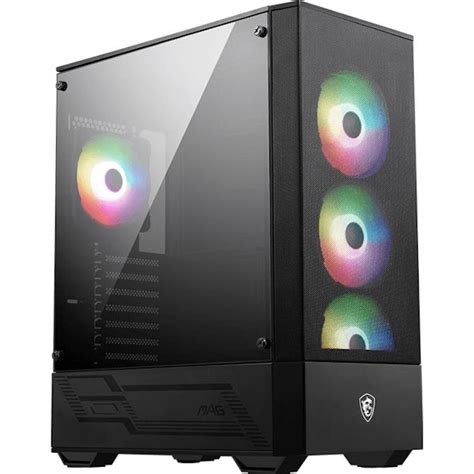 Msi Mag Forge 112r Mid Tower Case Black Ple Computers