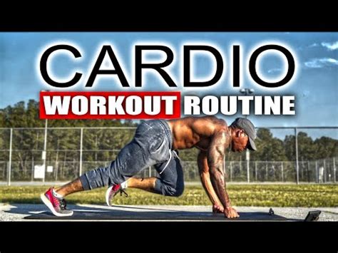 Minute Fat Burning Cardio Workout No Equipment