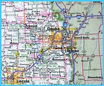 Map of Omaha Nebraska - TravelsMaps.Com