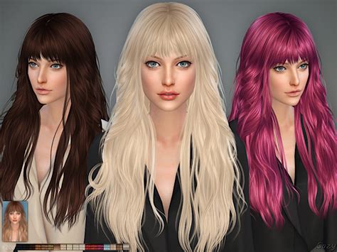 The Sims Resource 208 Female Hairstyle Sims 4