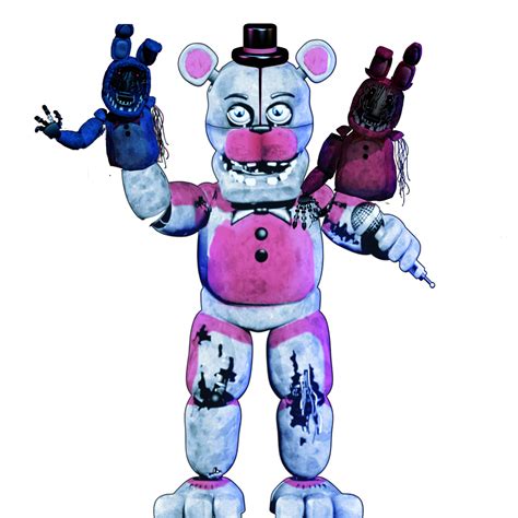 Withered Funtime Freddy By Fnaffixer On Deviantart