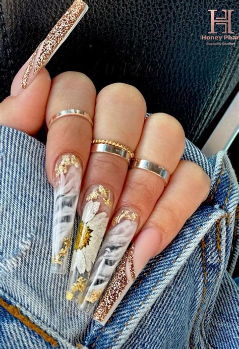 59 Summer Nail Colours And Design Inspo For 2021 Glam Translucent Nails