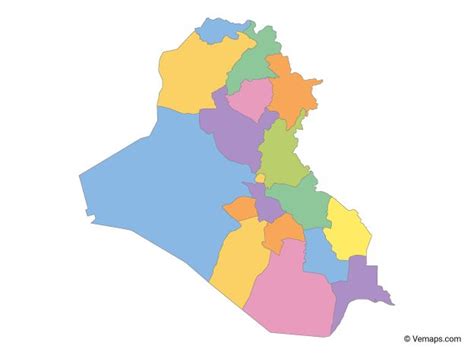 We did not find results for: Multicolor Map of Iraq with Governorates | Map vector ...