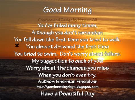 Sharing some lovely good morning wishes, quotes and cards to download and share with friends and family! Self Improving Inspiring Quotes: Good Morning Quotes for ...