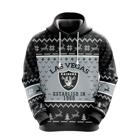 Las Vegas Football Sweatshirts Mens Hoodie Pullover Casual Jacket Coat