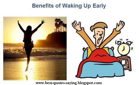 Best Quotes And Sayings Benefits Of Waking Up Early