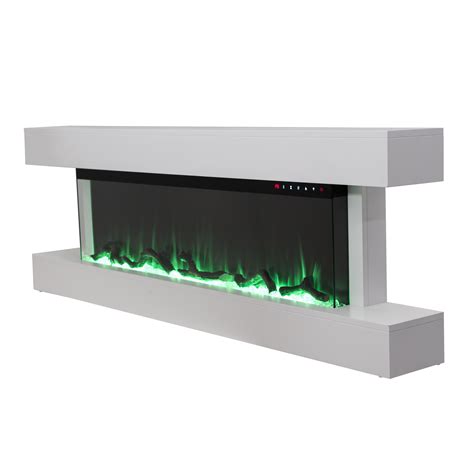 Our New 60 Inch Truflame Premium Wall Mounted Electric Fire Complete